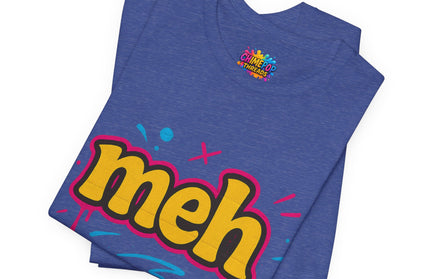 Meh Yellow Graffiti Pop T-Shirt