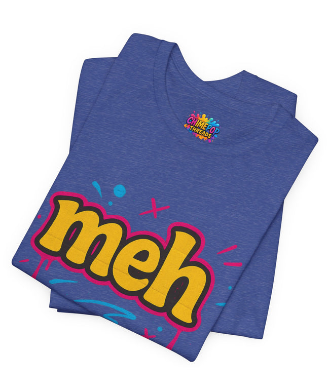 Meh Yellow Graffiti Pop T-Shirt