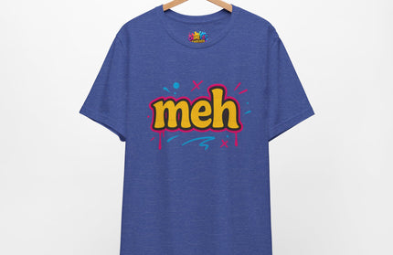 Meh Yellow Graffiti Pop T-Shirt