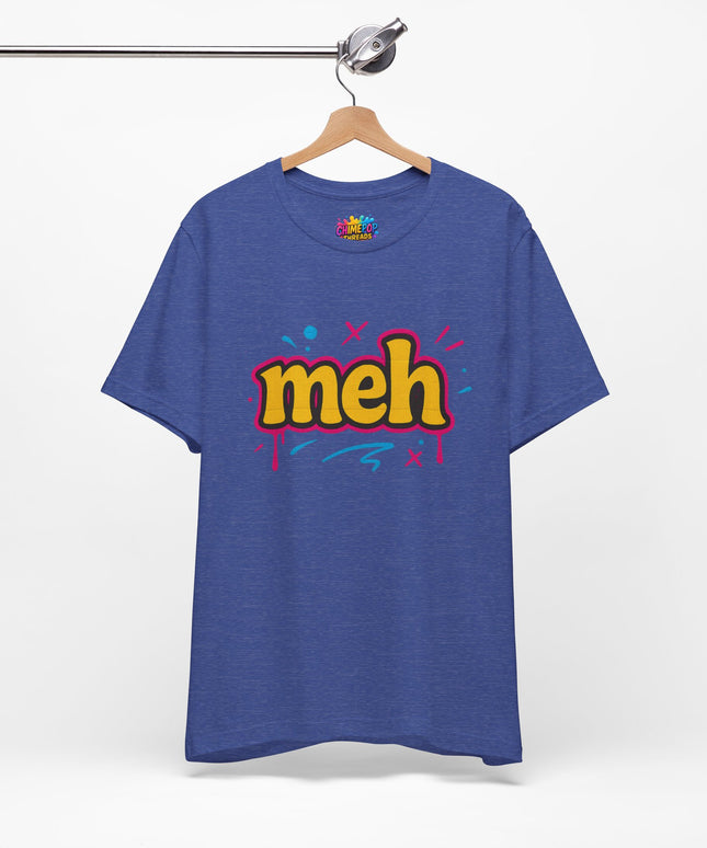 Meh Yellow Graffiti Pop T-Shirt