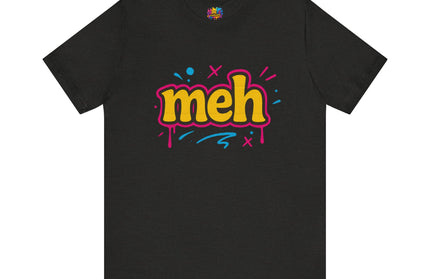 Meh Yellow Graffiti Pop T-Shirt