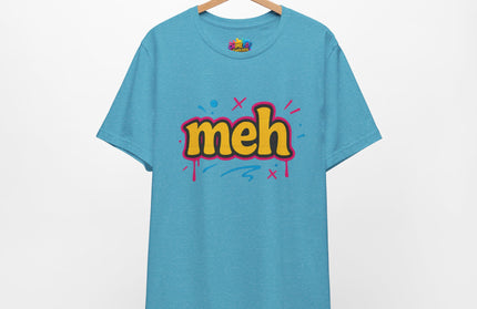 Meh Yellow Graffiti Pop T-Shirt