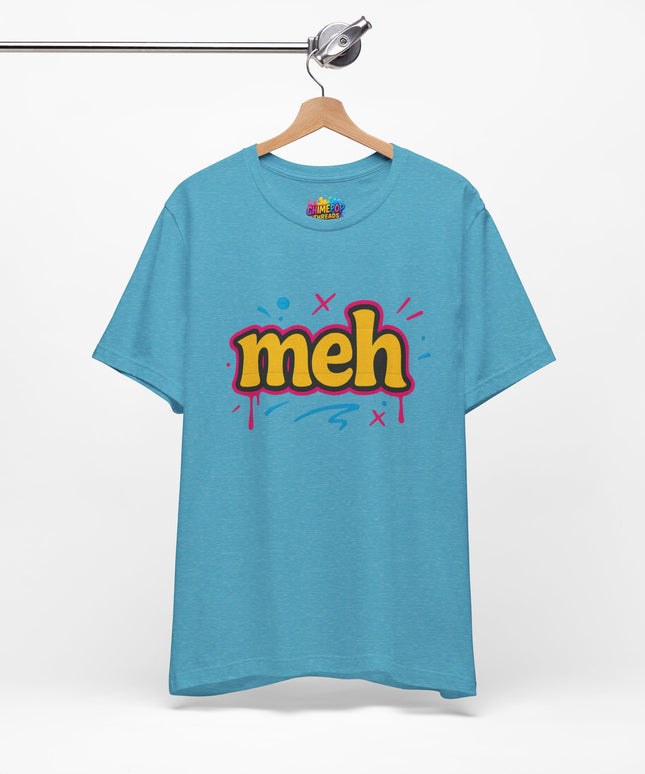 Meh Yellow Graffiti Pop T-Shirt
