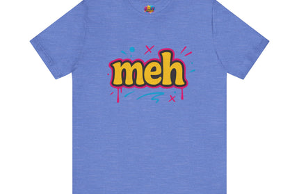 Meh Yellow Graffiti Pop T-Shirt