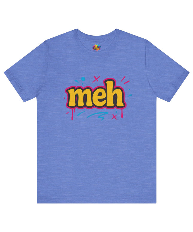 Meh Yellow Graffiti Pop T-Shirt