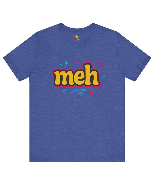 Meh Yellow Graffiti Pop T-Shirt
