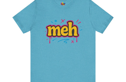 Meh Yellow Graffiti Pop T-Shirt