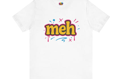 Meh Yellow Graffiti Pop T-Shirt