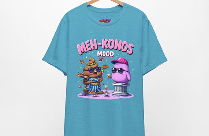Meh-konos Mood Meh & Poo in a Tale of Two Greeks T-Shirt