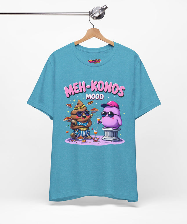 Meh-konos Mood Meh & Poo in a Tale of Two Greeks T-Shirt
