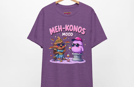 Meh-konos Mood Meh & Poo in a Tale of Two Greeks T-Shirt
