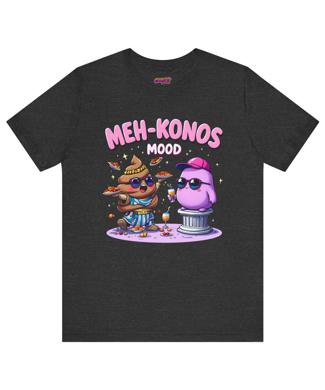 Meh-konos Mood Meh & Poo in a Tale of Two Greeks T-Shirt