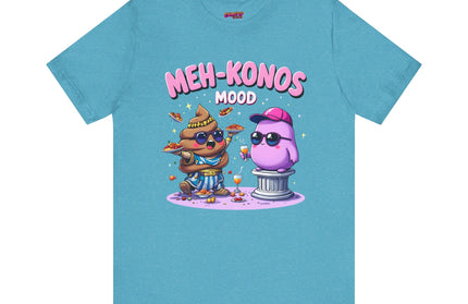 Meh-konos Mood Meh & Poo in a Tale of Two Greeks T-Shirt