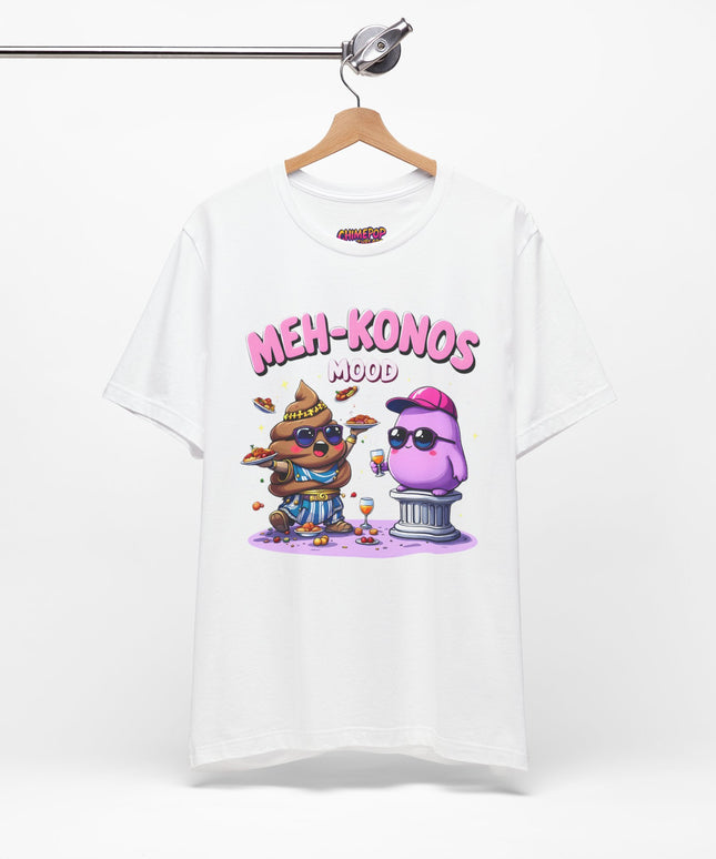 Meh-konos Mood Meh & Poo in a Tale of Two Greeks T-Shirt