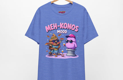 Meh-konos Mood Meh & Poo in a Tale of Two Greeks T-Shirt
