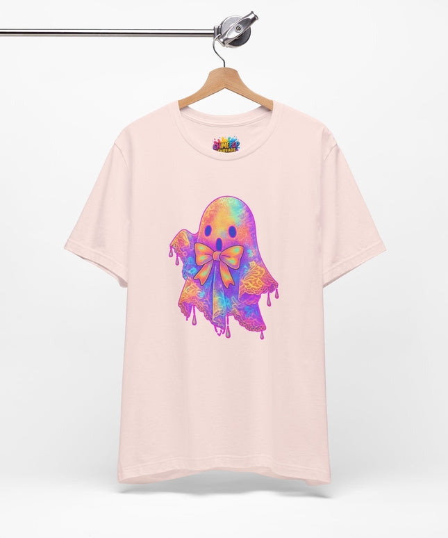 Melting Pastel Ghost Bow Shirt
