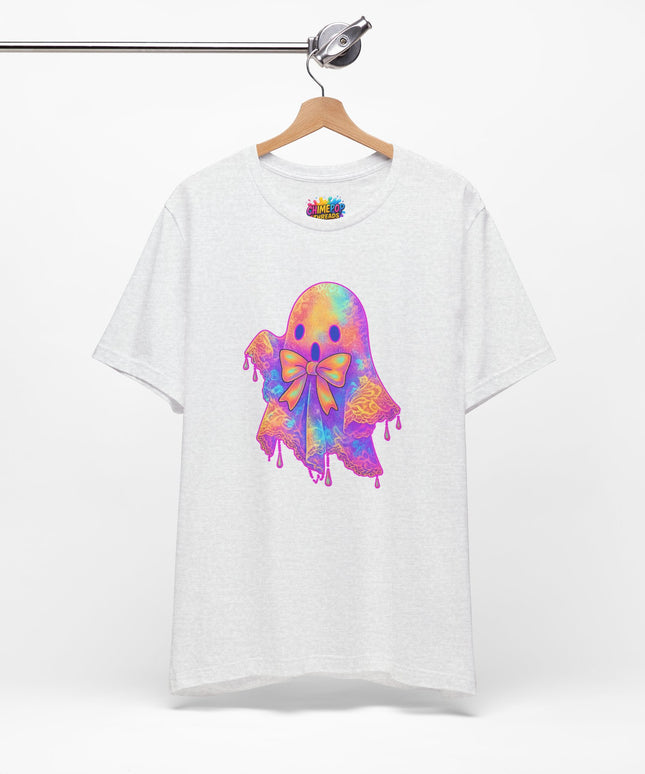 Melting Pastel Ghost Bow Shirt