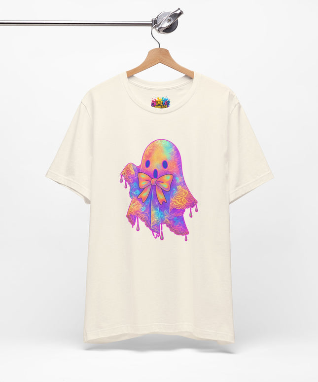 Melting Pastel Ghost Bow Shirt