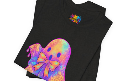 Melting Pastel Ghost Bow Shirt