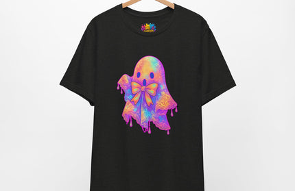 Melting Pastel Ghost Bow Shirt