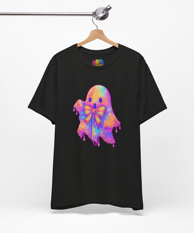 Melting Pastel Ghost Bow Shirt