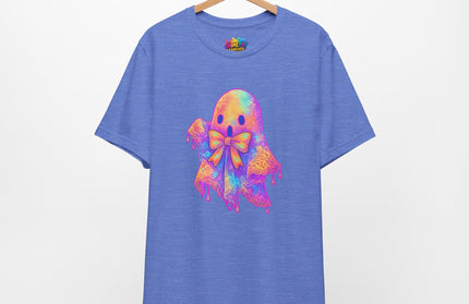 Melting Pastel Ghost Bow Shirt