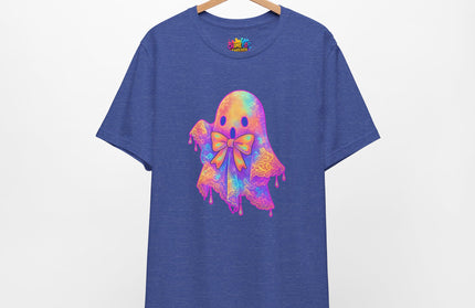 Melting Pastel Ghost Bow Shirt