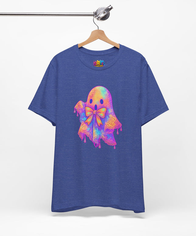 Melting Pastel Ghost Bow Shirt