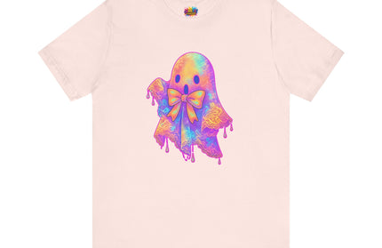Melting Pastel Ghost Bow Shirt