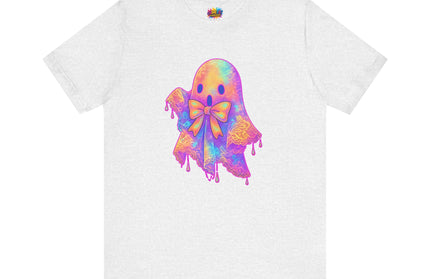 Melting Pastel Ghost Bow Shirt