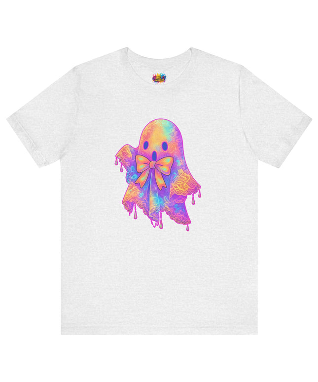 Melting Pastel Ghost Bow Shirt
