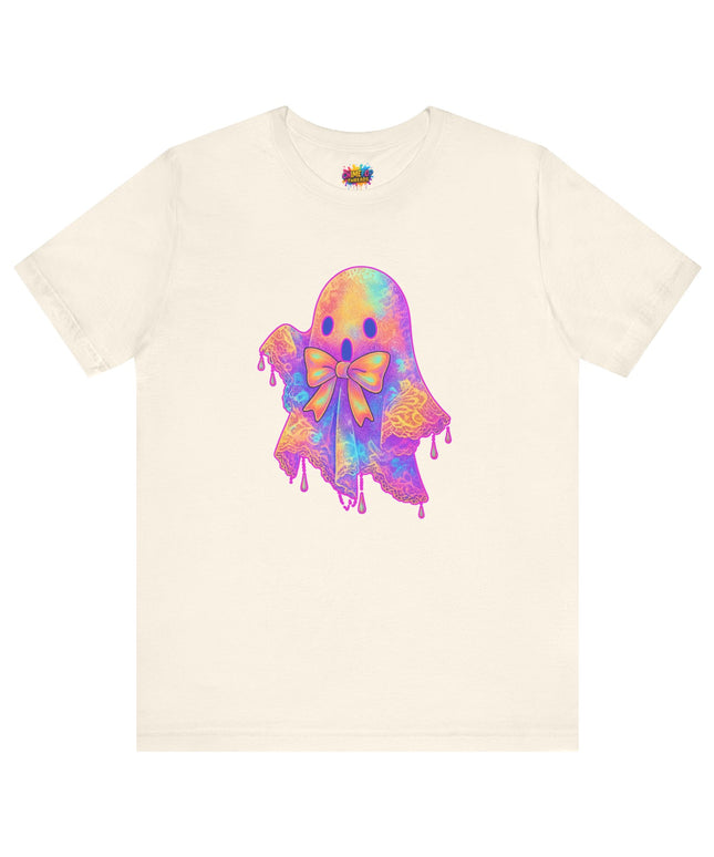Melting Pastel Ghost Bow Shirt