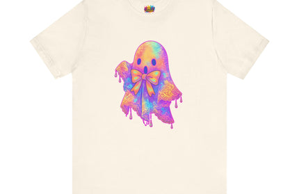 Melting Pastel Ghost Bow Shirt