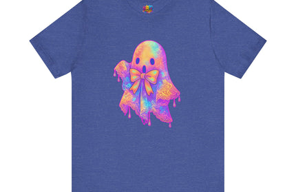 Melting Pastel Ghost Bow Shirt