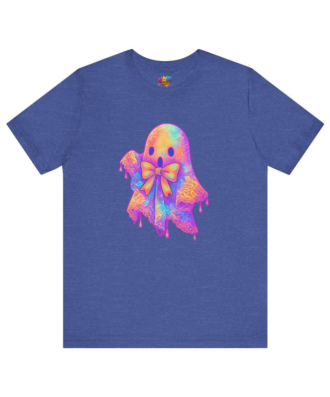 Melting Pastel Ghost Bow Shirt