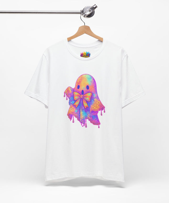 Melting Pastel Ghost Bow Shirt