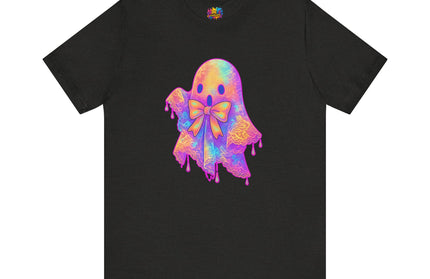 Melting Pastel Ghost Bow Shirt