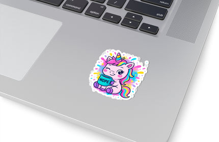 NOPE UNICORN CHIMEPOP STICKERS