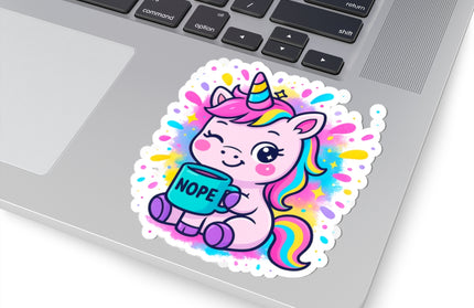 NOPE UNICORN CHIMEPOP STICKERS