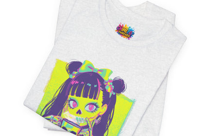 Neon Pastel Gothic Coffee Skeleton Shirt