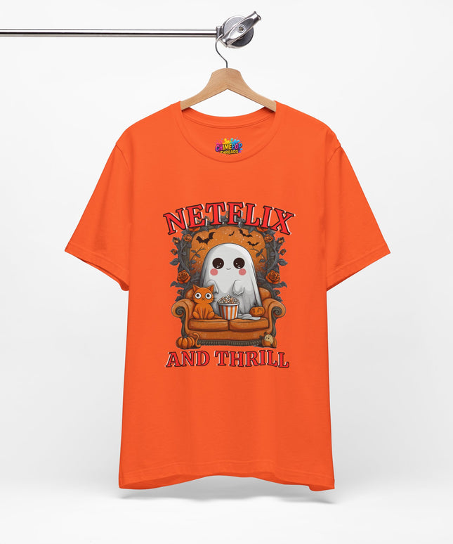 Netflix and Thrill Gothic Shirt