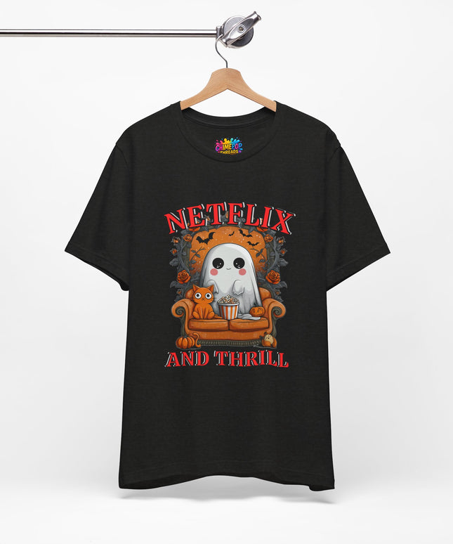 Netflix and Thrill Gothic Shirt