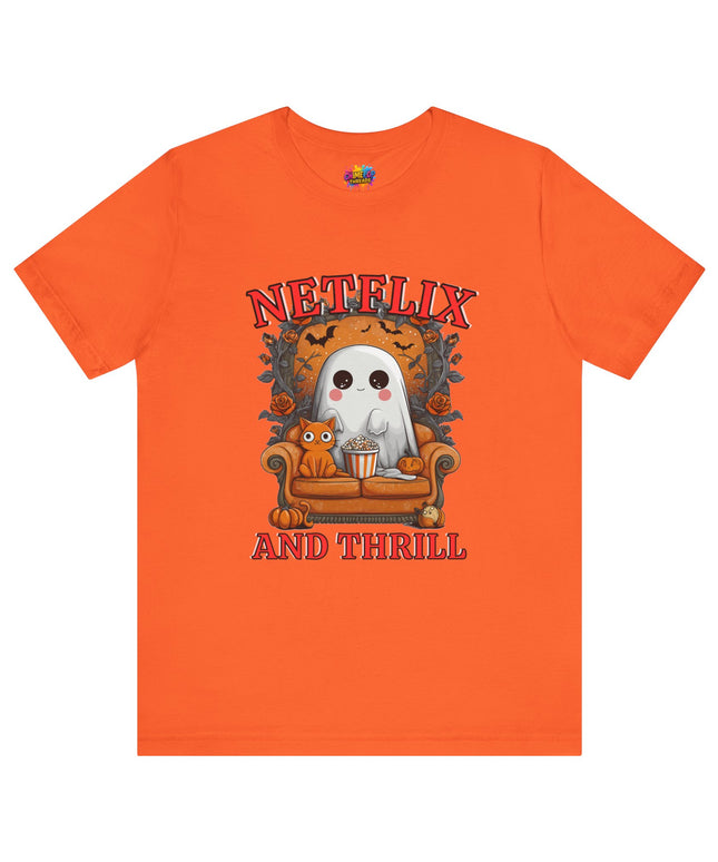 Netflix and Thrill Gothic Shirt