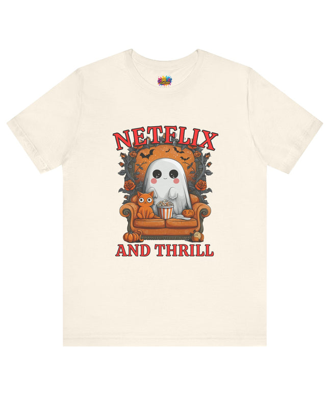 Netflix and Thrill Gothic Shirt