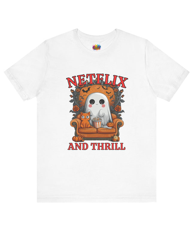 Netflix and Thrill Gothic Shirt