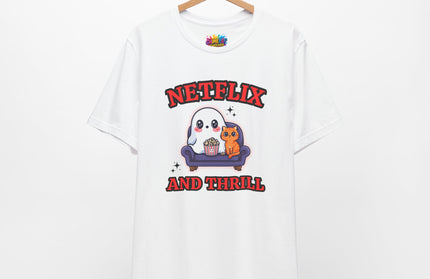Netflix and Thrill Pastel Shirt