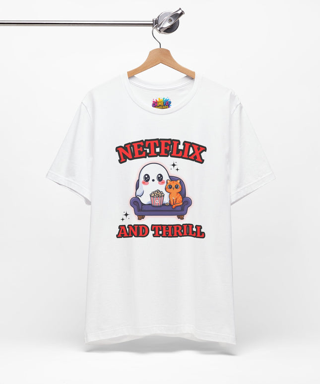 Netflix and Thrill Pastel Shirt