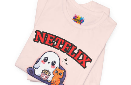 Netflix and Thrill Pastel Shirt