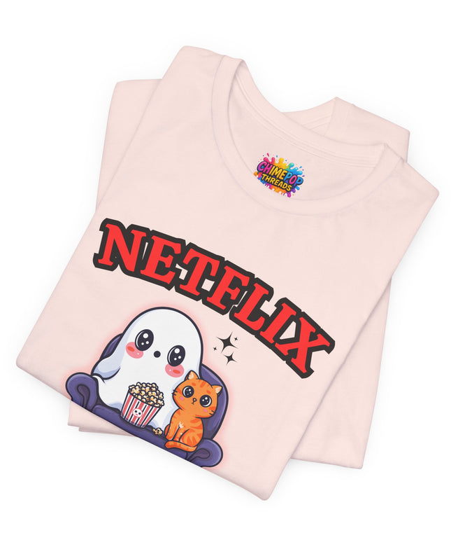 Netflix and Thrill Pastel Shirt