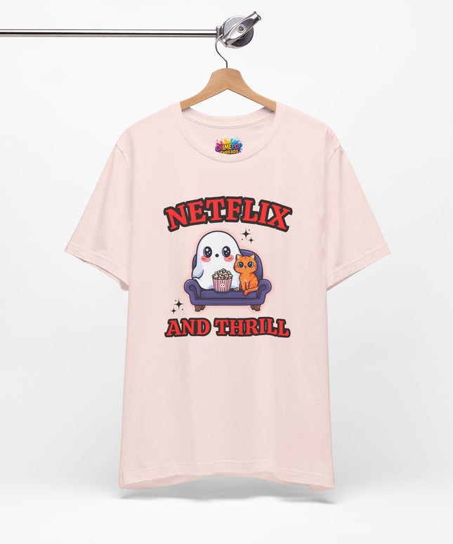 Netflix and Thrill Pastel Shirt